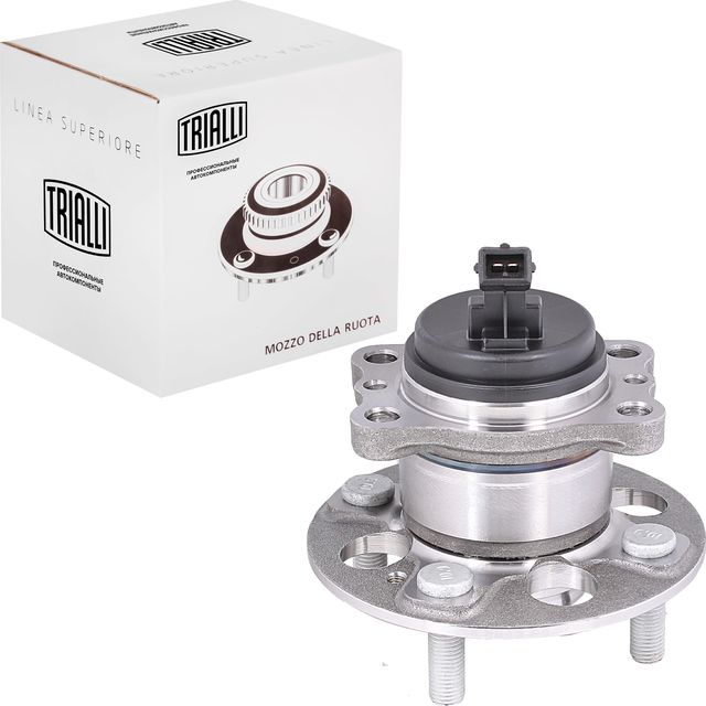 Ступица колеса с интегрированным подшипником (в сборе) Trialli задняя для Hyundai Solaris II 2017-2026. Артикул MR 0875