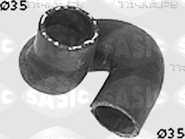 Патрубок радиатора (системы охлаждения) Sasic. Артикул SWH6759