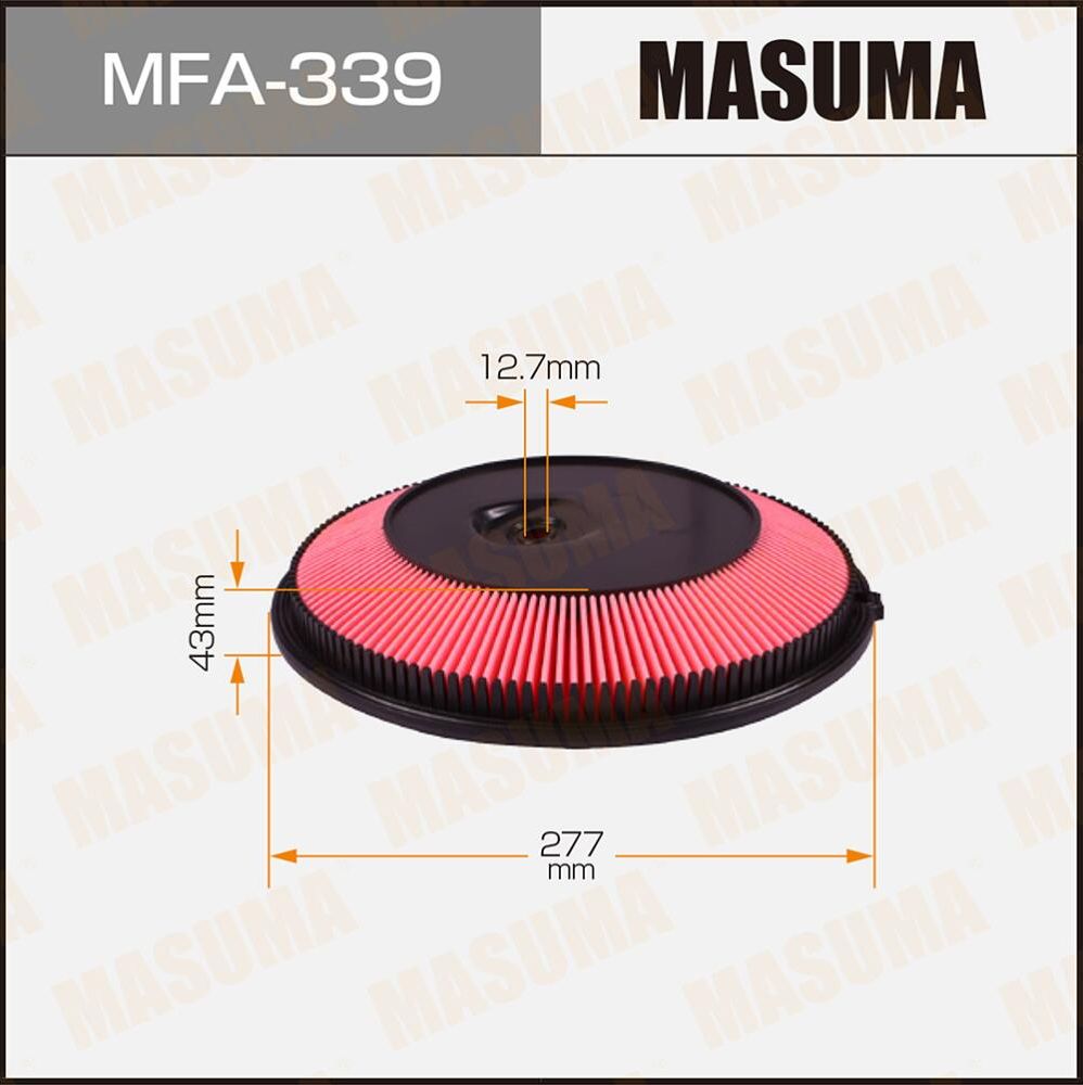 Воздушный фильтр Masuma. Артикул MFA-339
