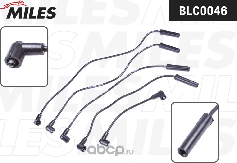 Провода в/в ваз 2108 карбюратор силиконовые (Miles). Артикул blc0046