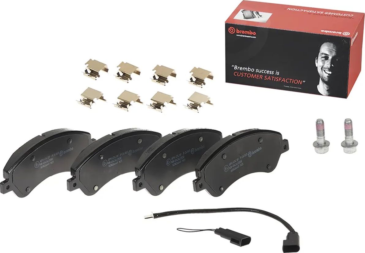 Тормозные колодки Brembo PRIME LINE. Артикул P 24 065