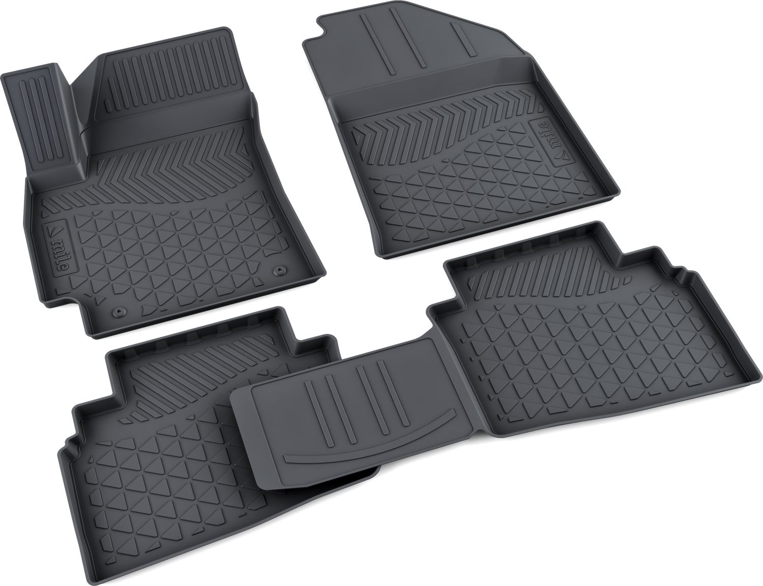 Коврики в салон Mile для Kia Seltos 2019-2026. Артикул 1020811