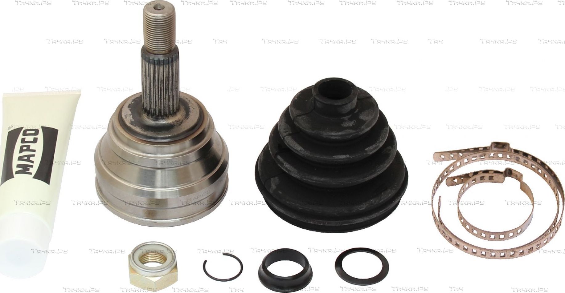 Шрус наружный (граната) MAPCO передний для Volkswagen Corrado 1988-1995. Артикул 16971