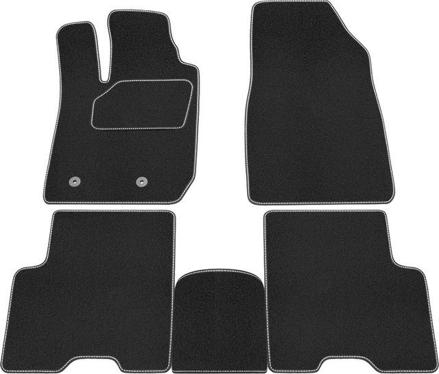 Коврики Rezkon ворсовые для салона Renault Arkana I 2019-2026. Артикул 2529040100