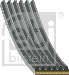 Приводной ремень поликлиновой Febi Bilstein (EPDM (Этилен-пропиленовый каучук)) для Audi A6 allroad IV (C8) 2018-2026. Артикул 185841