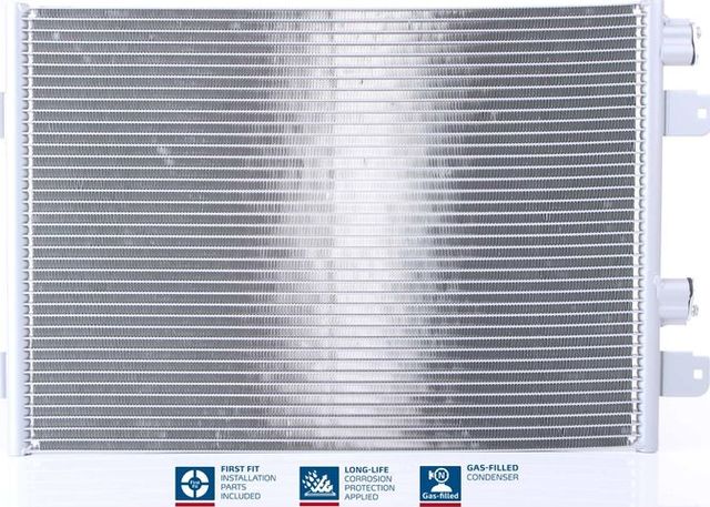 Радиатор кондиционера (конденсатор) Nissens (алюминий). Артикул 94673