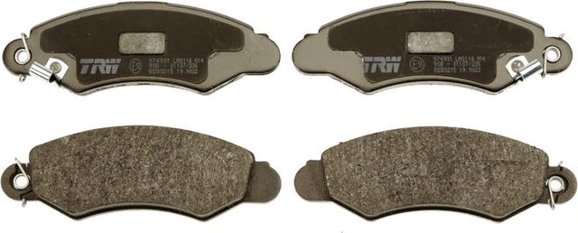 Тормозные колодки TRW передние для Suzuki Swift II 1989-2005. Артикул GDB3215