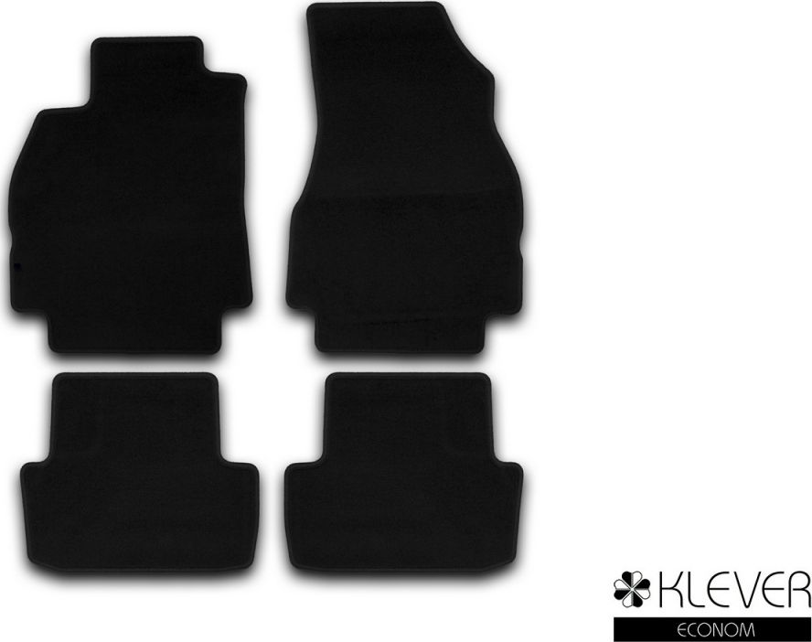 Коврики Klever Econom для салона Renault Megane II седан 2002-2008. Артикул KLEVER01410701200k