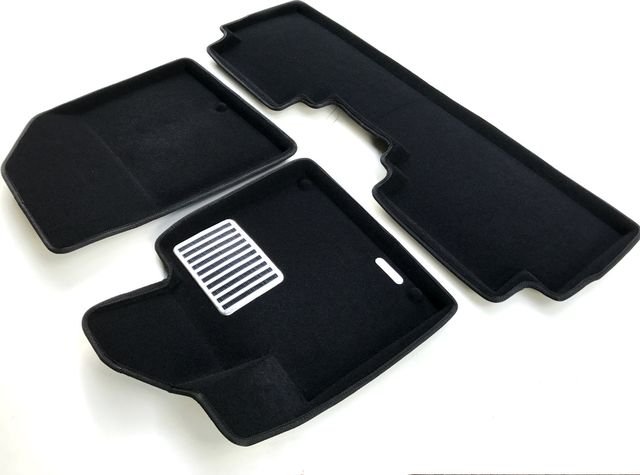 Коврики текстильные Euromat 3D Lux для салона Kia Sorento Prime III 2015-2026. Артикул EM3D-002925