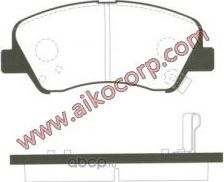 Колодки тормозные передние HYUNDAI Elantra, Accent, Solaris, KIA Rio ( (Aiko). Артикул PF0537