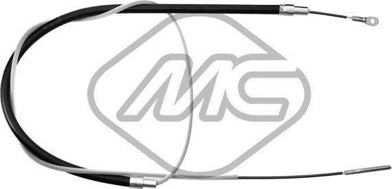 Трос ручника (тросик ручного тормоза) Metalcaucho правый для BMW 5 III (E34) 1987-1996. Артикул 80396