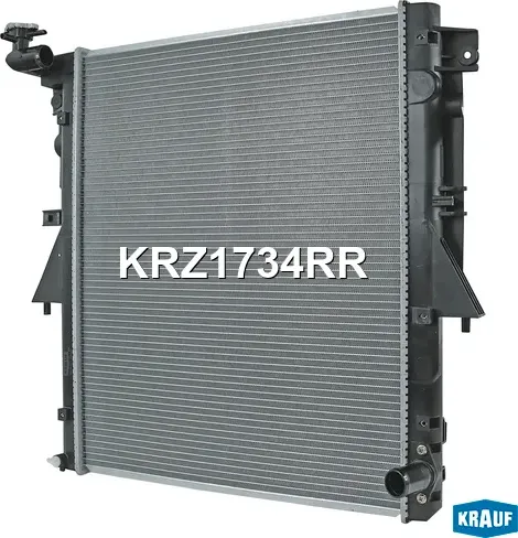Радиатор системы охлаждения (Krauf). Артикул KRZ1734RR