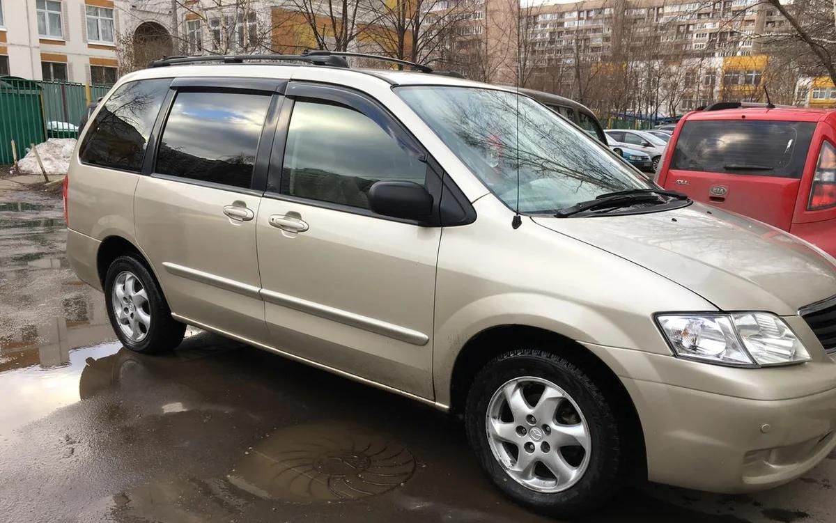 Дефлекторы Cobra Tuning для окон Mazda MPV II LW 1999-2003. Артикул M22999