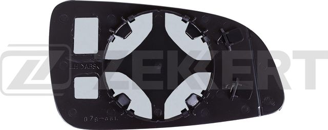 Зеркальное стекло бокового зеркала Zekkert левое для Opel Astra H 2004-2009. Артикул SP-1165