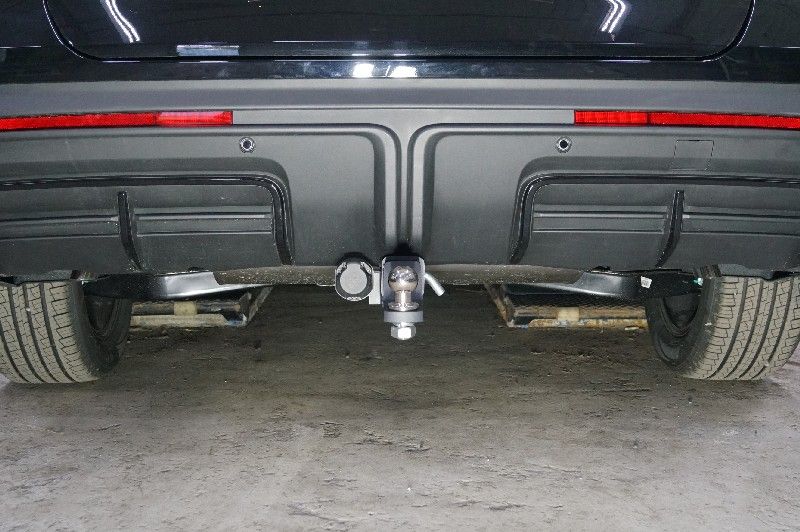 Фаркоп ТСС под американский квадрат для Jetour Dashing 1.5T 2WD 2023-2026. Артикул TCU00366