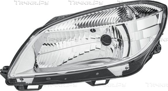 Фара передняя основная Hella левая для Skoda Fabia II 2010-2014. Артикул 1ED 010 417-331