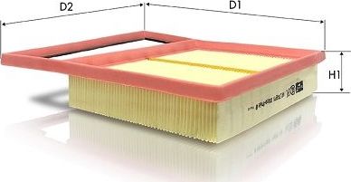 Воздушный фильтр Tecneco Filters для Ford Mondeo V 2014-2026. Артикул AR1748PM