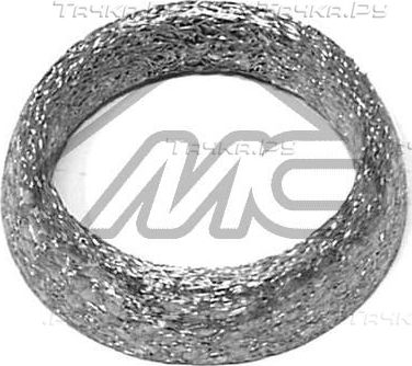 Прокладка глушителя Metalcaucho (сталь) для Dacia Sandero I 2008-2012. Артикул 02381