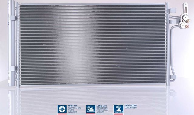 Радиатор кондиционера (конденсатор) Nissens (алюминий) для Land Rover Range Rover Evoque II 2015-2026. Артикул 941175