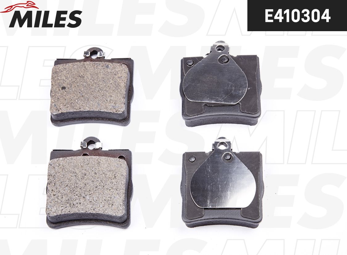 Тормозные колодки Miles (Low-Metallic). Артикул E410304