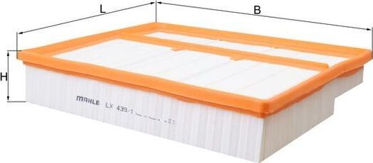 Воздушный фильтр Mahle. Артикул LX 439/1