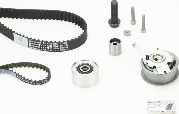 Ремень ГРМ с роликами (комплект) ContiTech. Артикул CT1229K2PRO