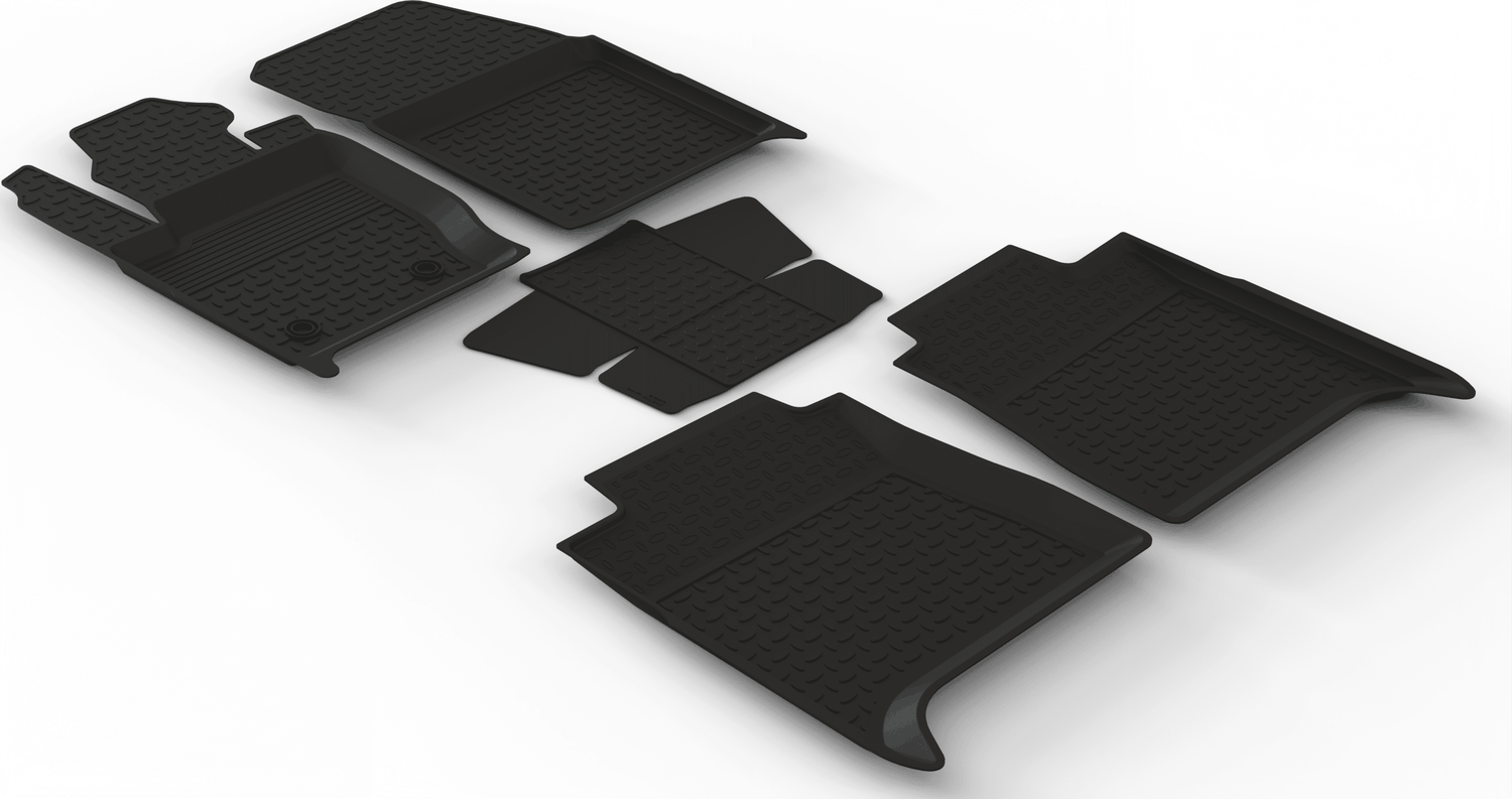 Коврики резиновые Seintex с высоким бортиком для салона Haval H5 II 2024-2026 . Артикул 318896