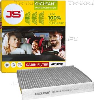 Салонный фильтр JS Asakashi для Volvo V50 I 2004-2012. Артикул AC0109B