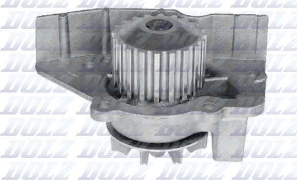 Помпа (водяной насос) Dolz для Fiat Ulysse I 1994-2002. Артикул C117