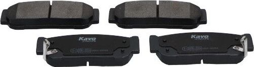 Тормозные колодки Kavo Parts. Артикул KBP-4017