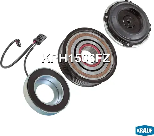 Шкив компрессора кондиционера в сборе (Krauf). Артикул KPH1506FZ