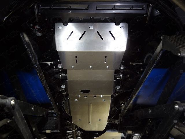 Защита алюминиевая ТСС (4 мм) для КПП Lexus GX 460 2009-2023. Артикул ZKTCC00102