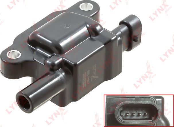 Катушка зажигания LYNXauto. Артикул SPL1457