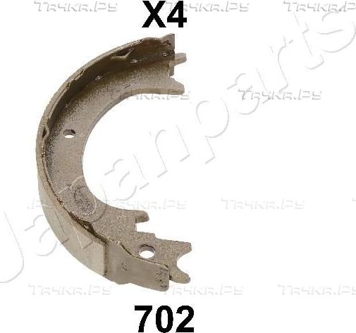 Тормозные колодки (стояночная тормозная система) Japanparts. Артикул GF-702AF