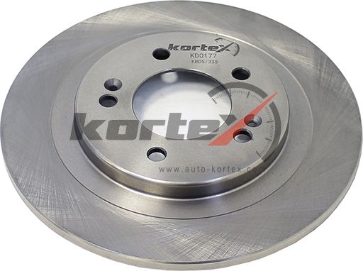 Диск торм. задн. [284x10] 5 отв. (Kortex). Артикул KD0177