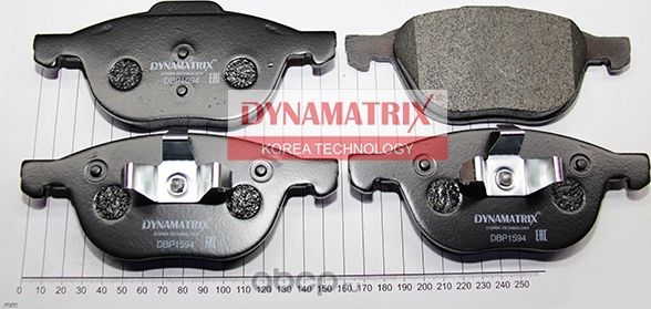 Колодки тормозные дисковые (Dynamatrix-Korea) Dynamatrix-Korea. Артикул DBP1594