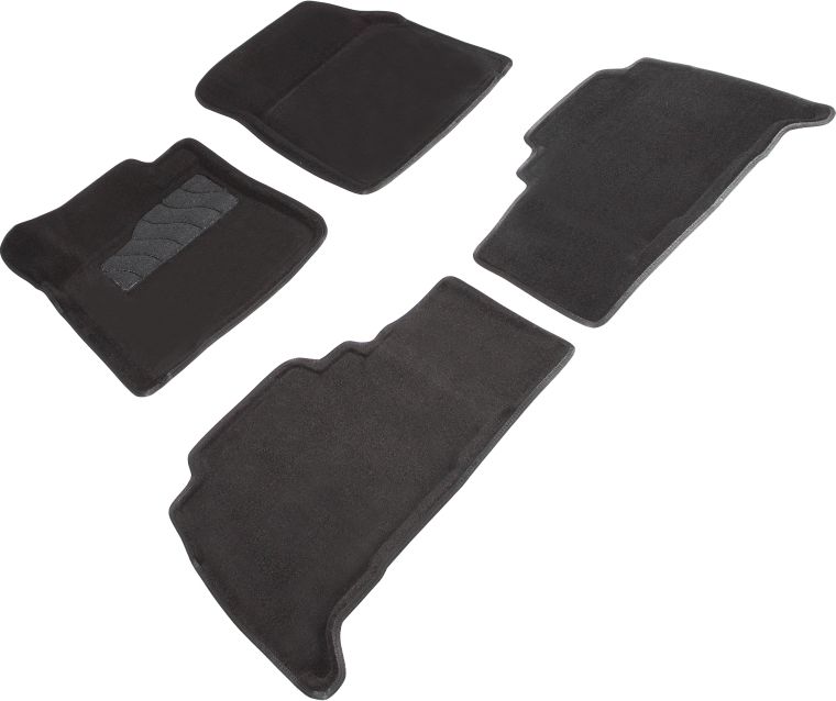 Коврики Seintex 3D ворсовые для салона Toyota Land Cruiser 200 2007-2012. Артикул 87451