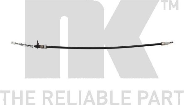 Трос ручника (тросик ручного тормоза) NK. Артикул 903393