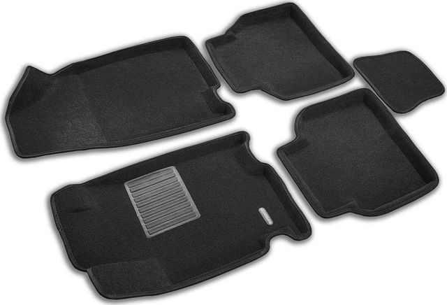 Коврики текстильные Euromat 3D Business для салона Jaс J7 2023-2026. Артикул EMC3D-000012