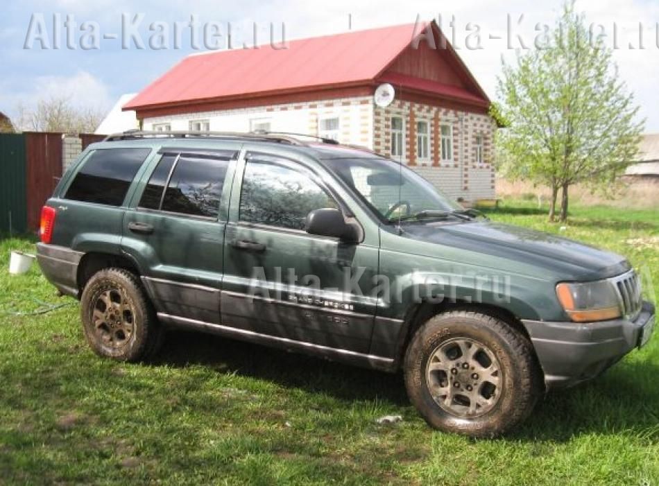 Дефлекторы Cobra Tuning для окон Jeep Grand Cherokee WJ II 1999-2004. Артикул J10499