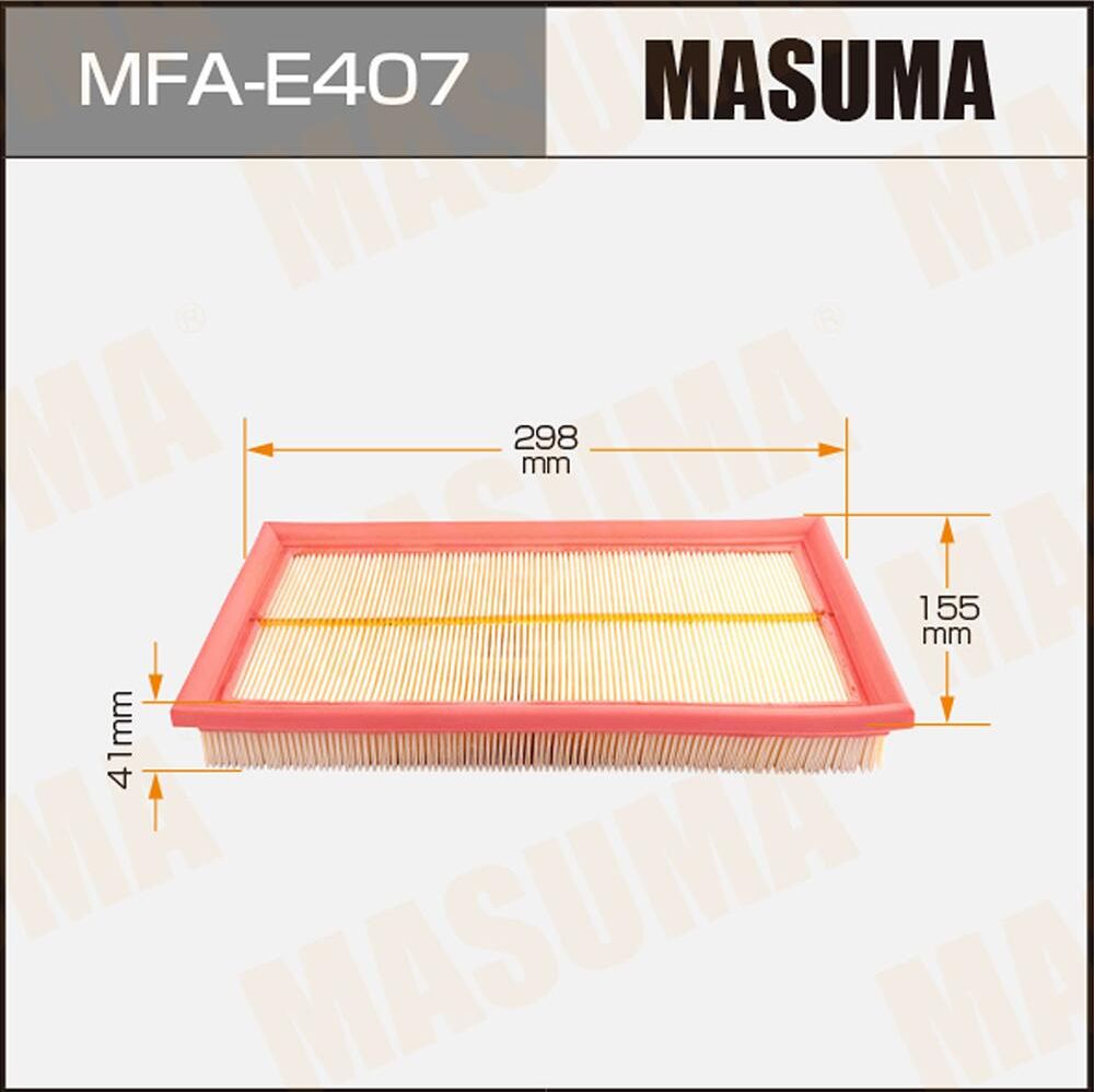 Воздушный фильтр Masuma. Артикул MFA-E407