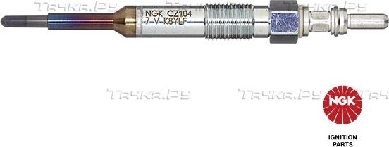 Свеча накаливания (накала) NGK D-Power для Audi A4 III (B7) 2004-2009. Артикул 9826