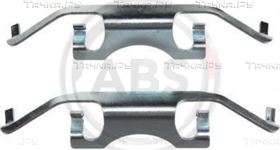 Комплектующие тормозной колодки ABS. Артикул 1241Q