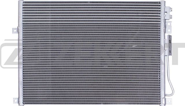 Радиатор кондиционера (конденсатор) Zekkert для Jeep Grand Cherokee III (WK) 2004-2010. Артикул MK-3150