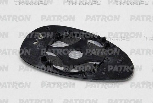 Зеркальное стекло бокового зеркала Patron левое для Citroen C4 I 2004-2010. Артикул PMG0509G04