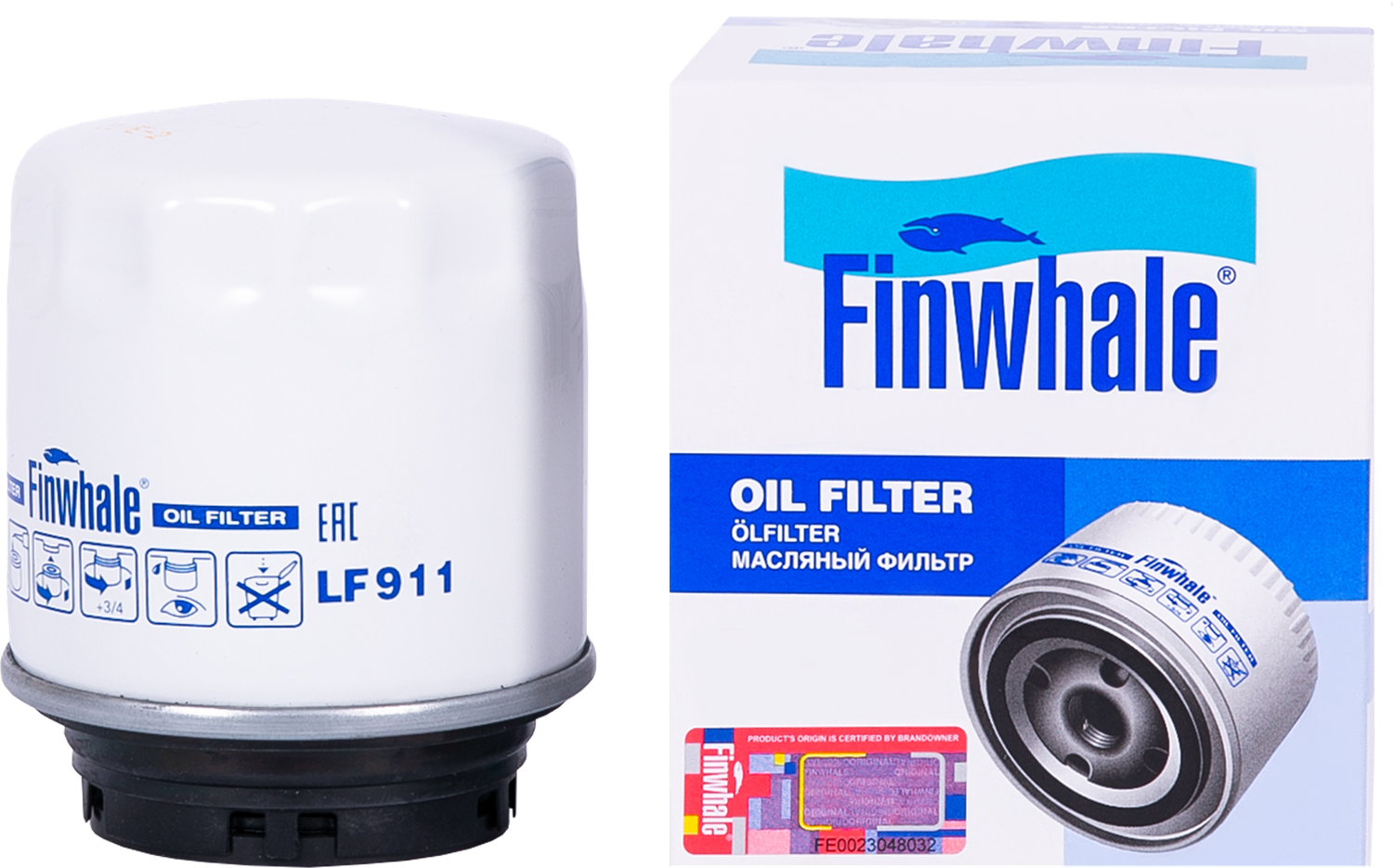 Масляный фильтр Finwhale. Артикул LF911