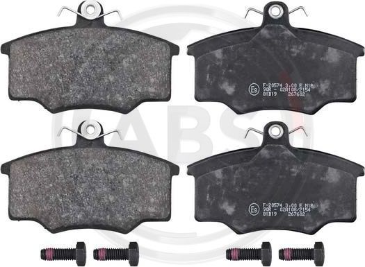 Тормозные колодки ABS. Артикул 36532