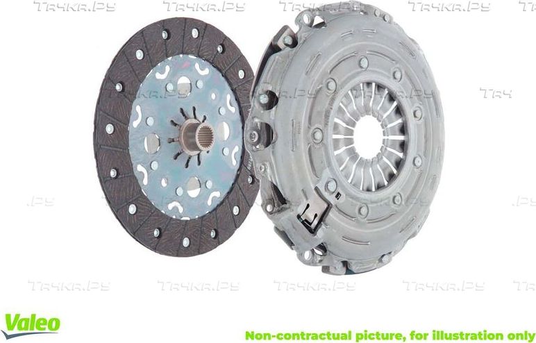 Сцепление (комплект) Valeo KIT2P для Peugeot 3008 II 2016-2016. Артикул 828583