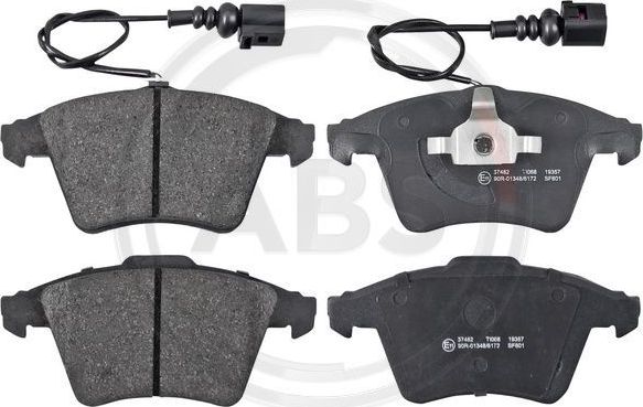 Тормозные колодки ABS. Артикул 37482