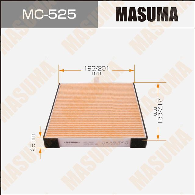 Салонный фильтр Masuma. Артикул MC-525